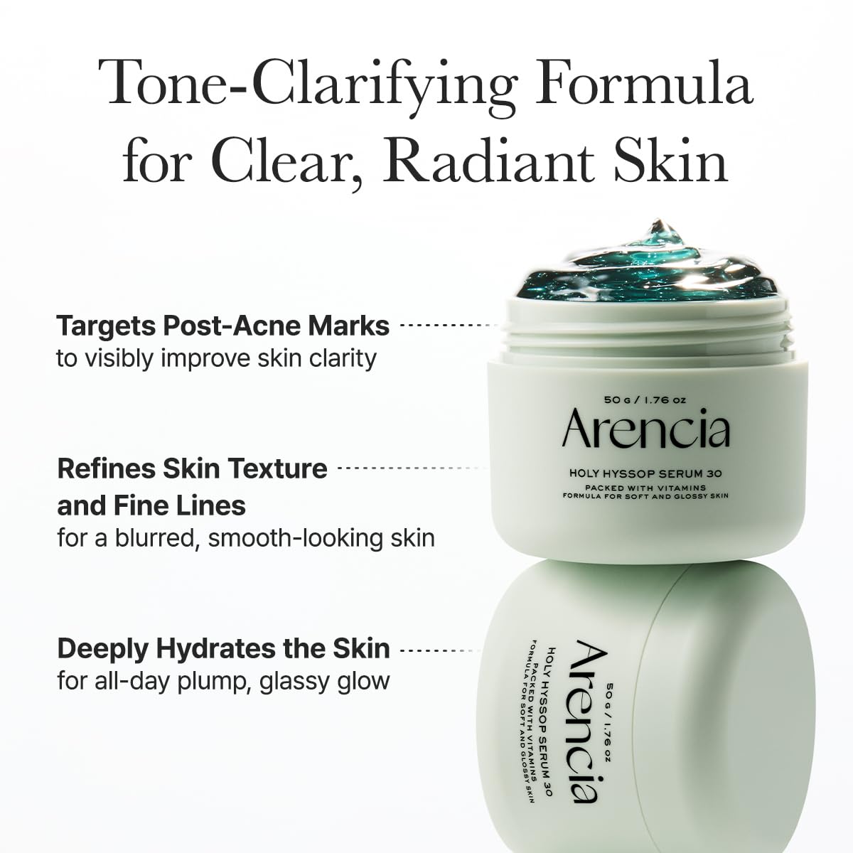 Arencia Glow Hyssop Overnight Face Mask Serum (Pack of 2) 🌙✨