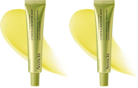 Arencia Vitamin C Booster Shot Serum (Pack of 2) – 30ml / 1.01 fl oz each 🍊✨