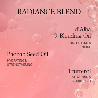 d'Alba Piedmont Italian White Travel Professional Hair Repair Aromatic Serum 100ML