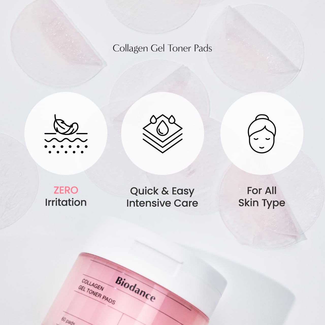 [Biodance] Collagen Gel Toner Pads (60 pads)