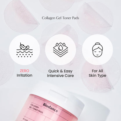 [Biodance] Collagen Gel Toner Pads (60 pads)