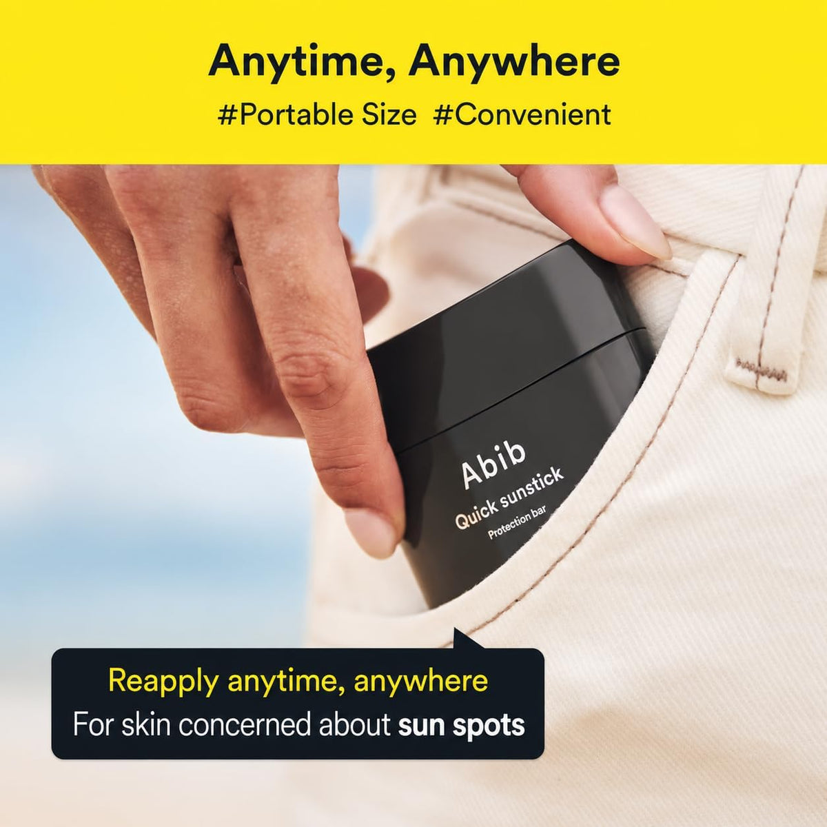 ABIB QUICK SUNSTICK PROTECTION BAR SPF50+ 22G