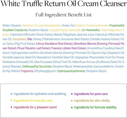 d’Alba Italian White Truffle Return Oil Cream Cleanser (150ml)