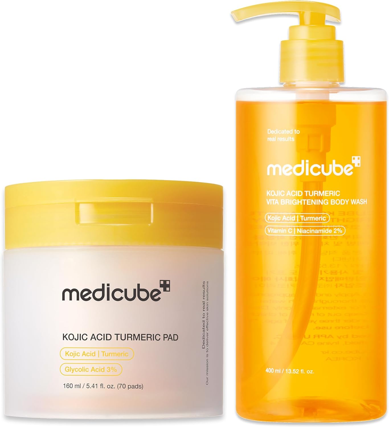 Medicube Kojic Acid Body Wash & Prep Duo