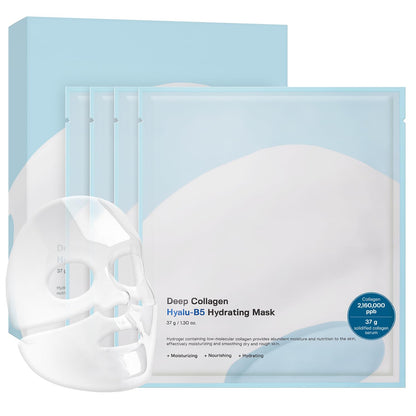 SUNGBOON EDITOR Deep Collagen Hyalu-B5 Hydrating Mask (37g x 4 Sheets)