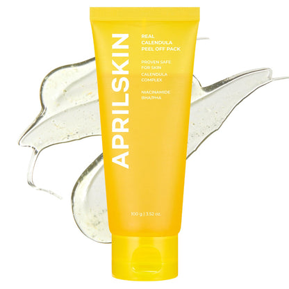 APRILSKIN Calendula Flower-Infused Facial Peel Off Mask – 3.52 fl oz / 100ml 🌼✨