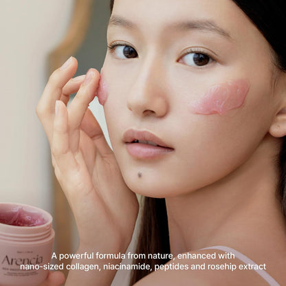 Arencia Overnight Face Mask Serum Duo – Glow Hyssop + Red Collagen 🌙✨