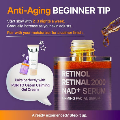 PURITO Dual Retinoid Anti-Aging Serum 30ml