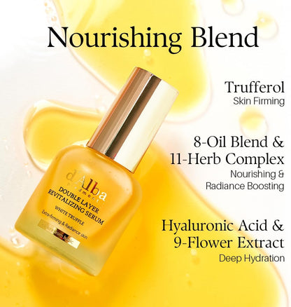 d’Alba White Truffle Revitalizing Vegan Double Serum (30ml)