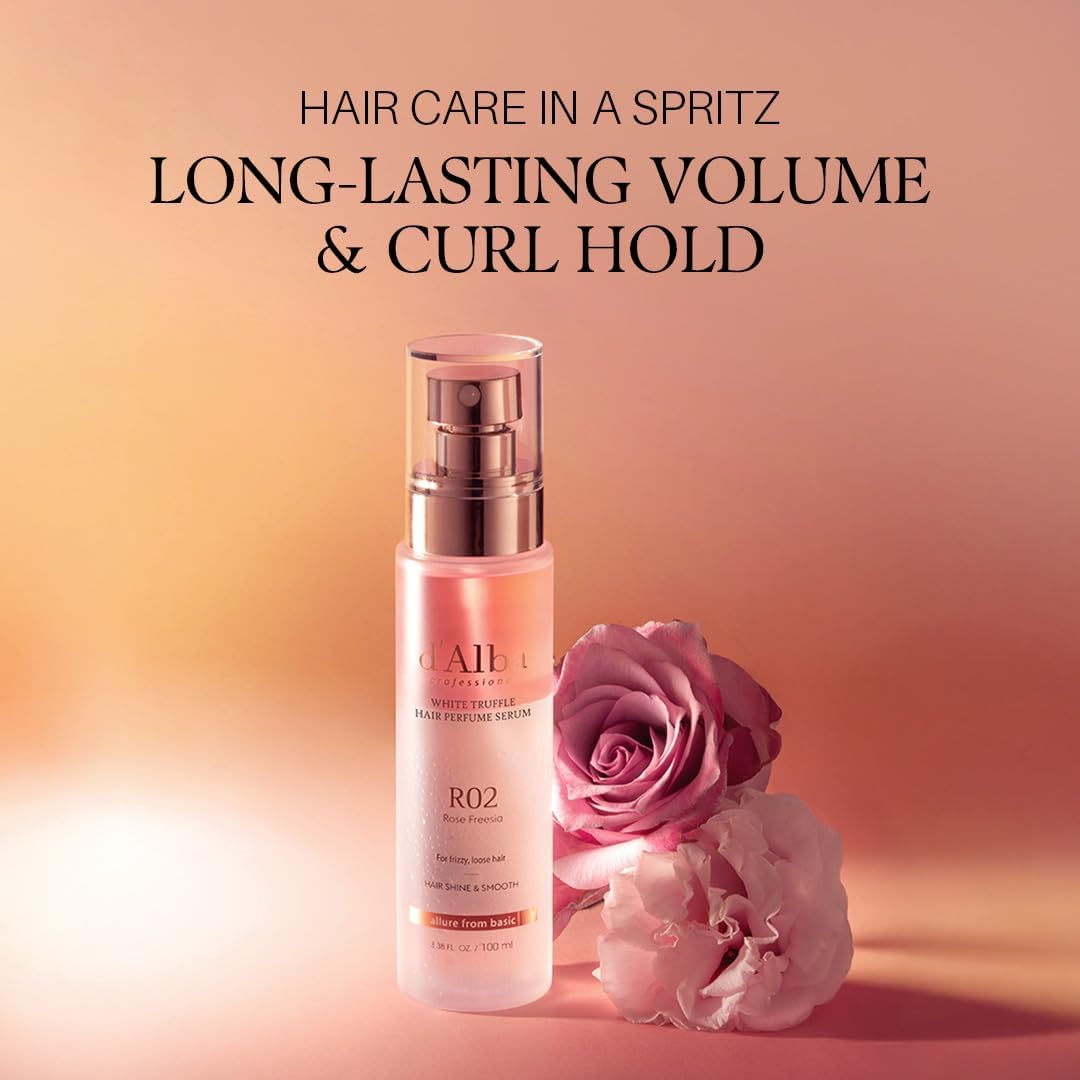 d'Alba Piedmont Italian White Travel Professional Hair Repair Aromatic Serum 50ML