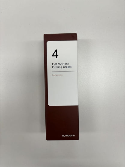 numbuzin No.4 Full-Nutrient Firming Cream