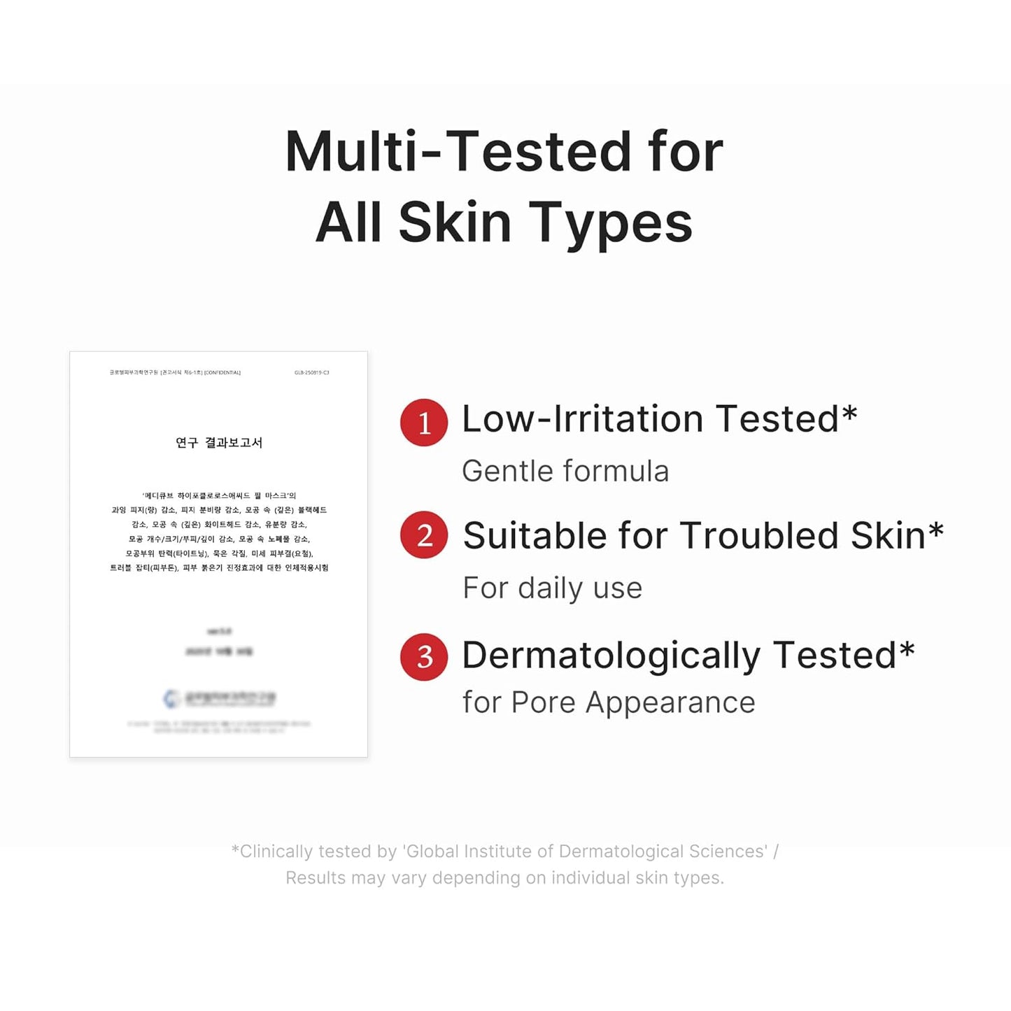 medicube Hypochlorous Acid Peel Mask (3EA)