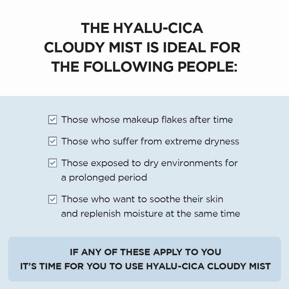 [SKIN 1004] Hyalu-Cica Cloudy Mist - 120ml