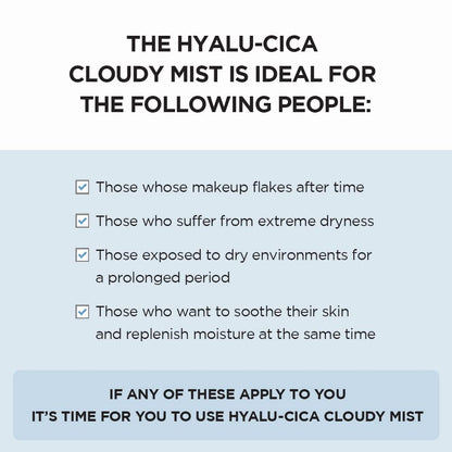 [SKIN 1004] Hyalu-Cica Cloudy Mist - 120ml