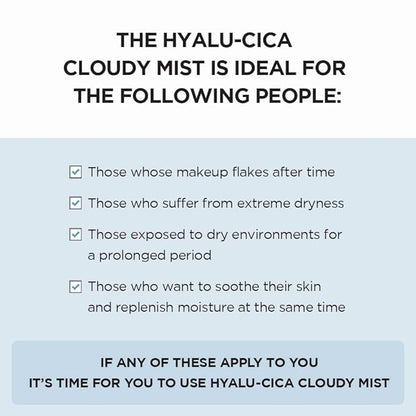 [SKIN 1004] Hyalu-Cica Cloudy Mist - 120ml