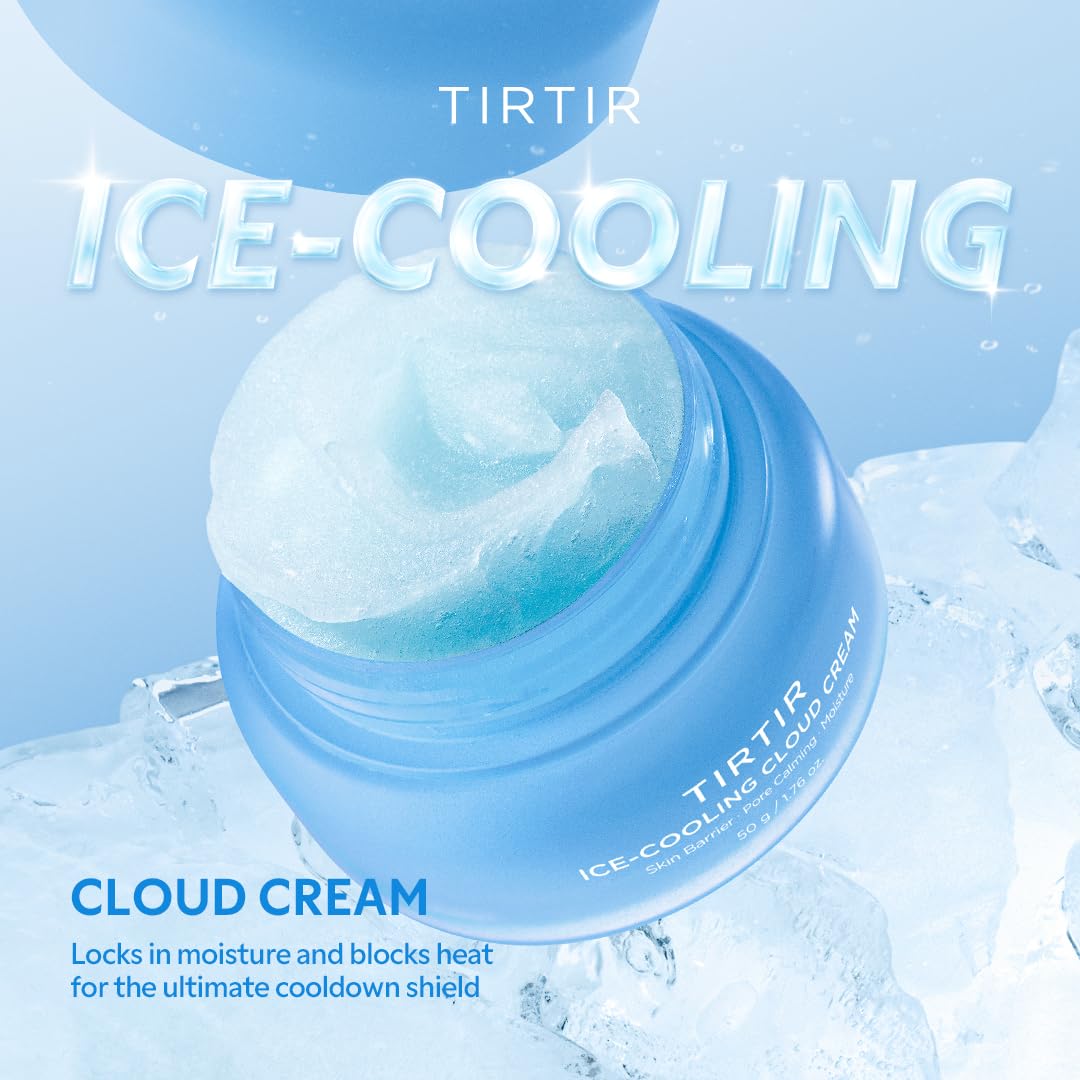 TIRTIR Ice-Cooling Cloud Cream – 1.76 fl oz / 50ml 🧊✨