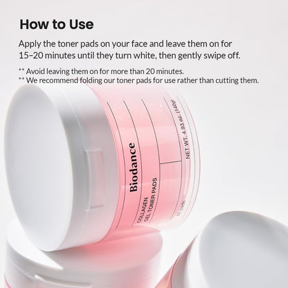[Biodance] Collagen Gel Toner Pads (60 pads)
