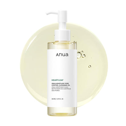 Heartleaf Pore Control Cleansing Oil by Anua for Unisex - 6.76 oz Cleanser