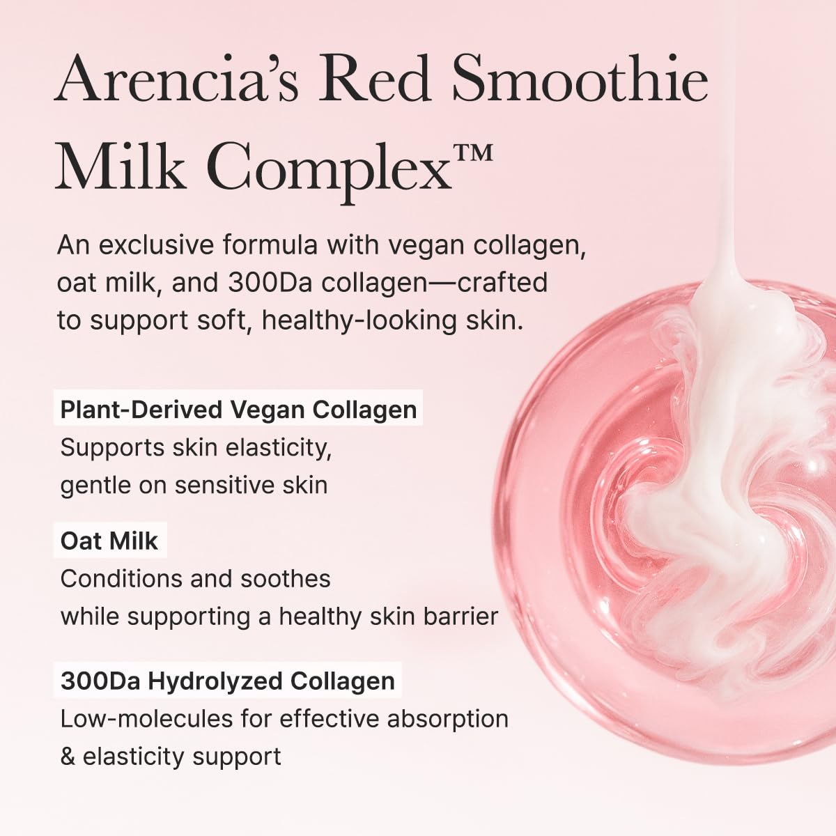ARENCIA Red Smoothie Lotion 5 – Hydrating Face Moisturizer (6.76 fl oz / 200ml) ❤️✨