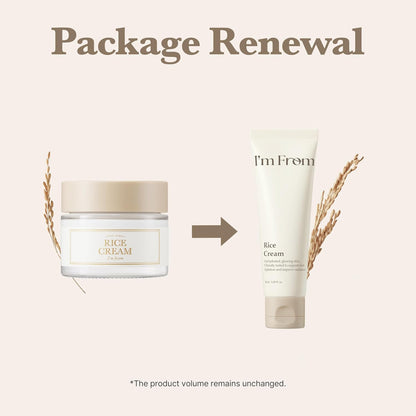 I’m From Rice Glow Skin Duo (Rice Toner 150ml + Rice Cream 50ml)