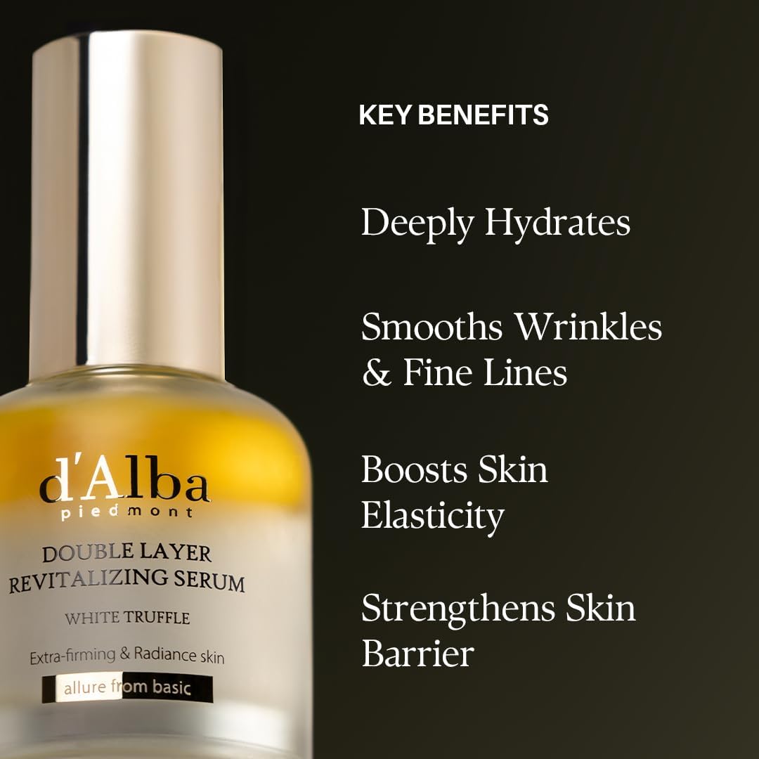 d’Alba White Truffle Revitalizing Vegan Double Serum (30ml)