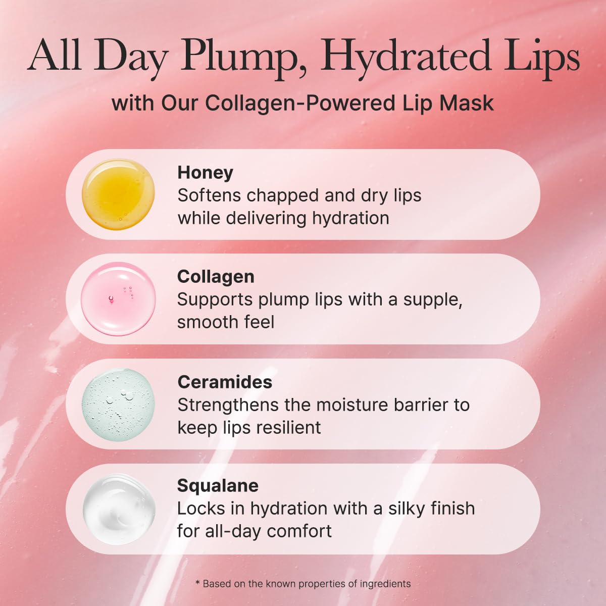 Arencia Honey Glazed Collagen Lip Mask – Overnight Lip Treatment (0.52 oz / 15g) 🍯💋