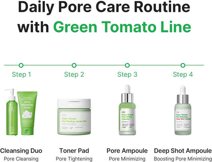 SUNGBOON EDITOR Green Tomato Pore Boosting Deep Shot Ampoule 30ml