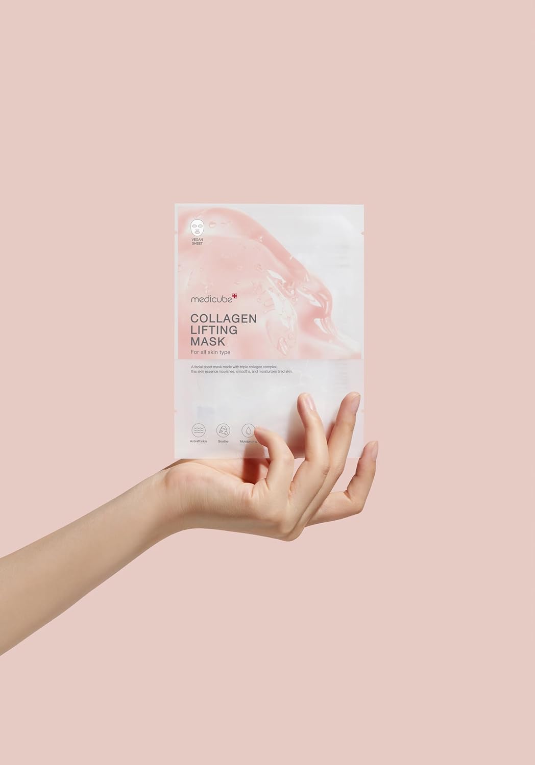 [Medicube] Stock Collagen Lifting Mask – Instant Firming & Glass Skin Boost 🧖♀️✨ | 1 Sheet