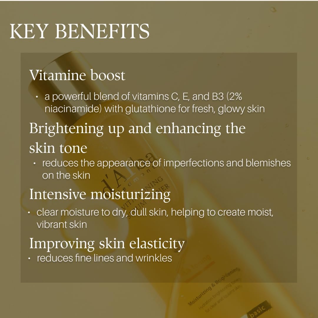 d'alba Piedmont White Truffle Vita Toning Serum Toner