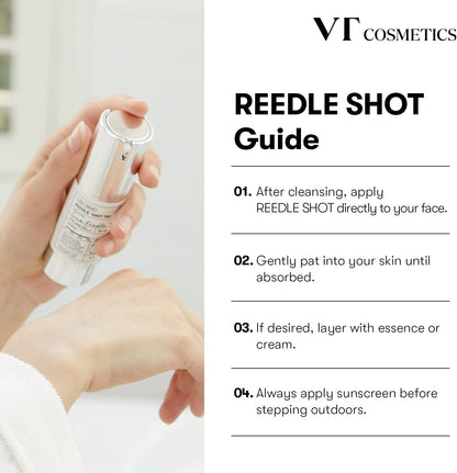 VT COSMETICS Reedle Shot 100 & PDRN Essence Set ✨💎