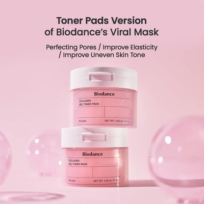 [Biodance] Collagen Gel Toner Pads (60 pads)