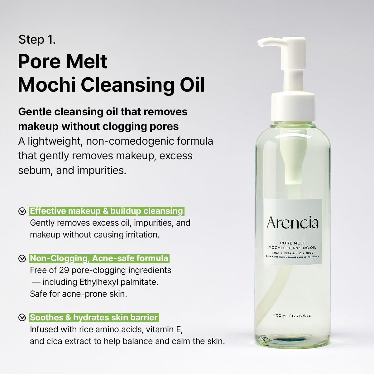 ARENCIA Rice Mochi Double Cleansing Duo – Clear Skin Routine for Acne-Prone Skin 🌿✨