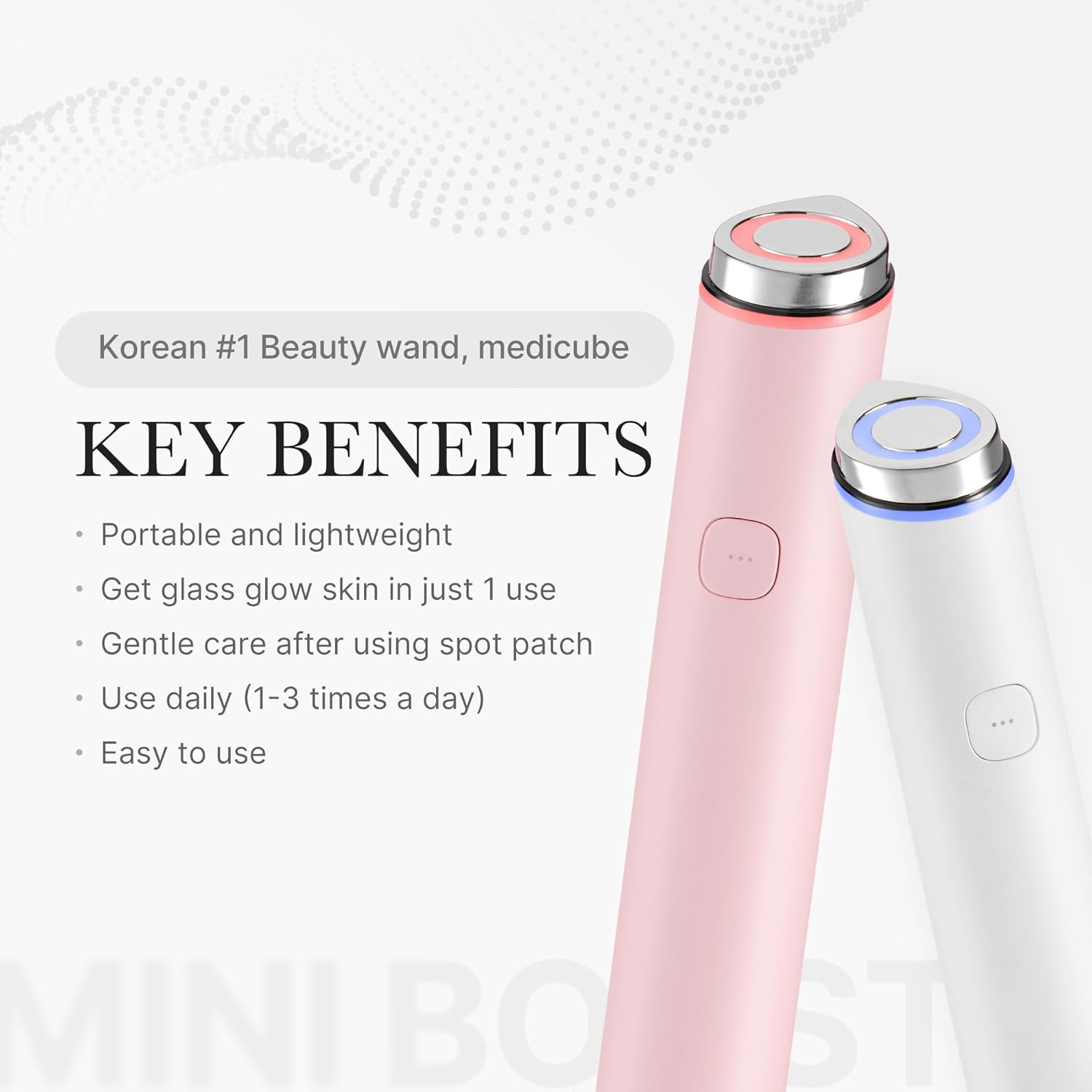 Medicube] White Mini Booster Pro On-The-Go and Soothing Spray 50ml