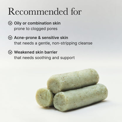 ARENCIA Salicylic Acid, Green Tea + LHA Deep Pore Rice Cake Cleanser – Deep Pore Cleansing, Acne Face Wash, Blackhead Remover, 5.07 fl oz