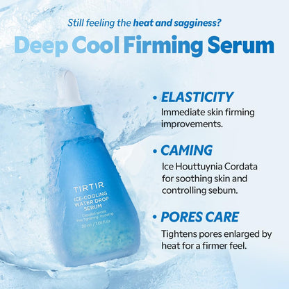 TIRTIR Ice-Cooling Water Drop Serum – 1.01 fl oz / 30ml 🧊💧