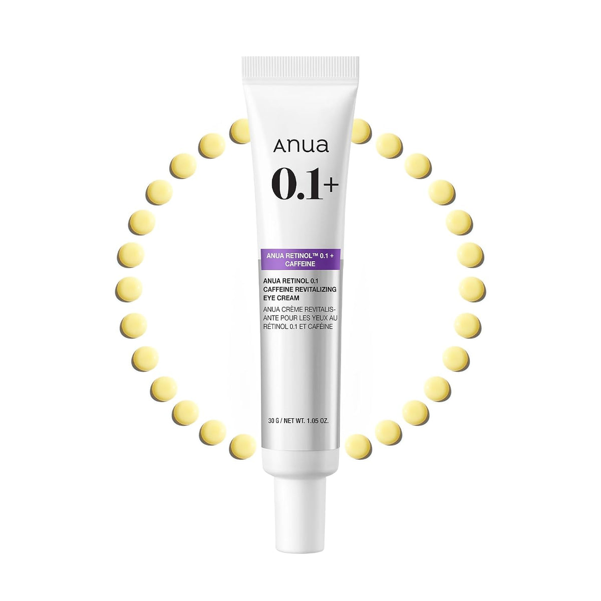 Anua Retinol 0.1 Caffeine Revitalizing Eye Cream 30g