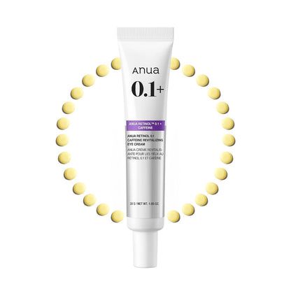 Anua Retinol 0.1 Caffeine Revitalizing Eye Cream 30g