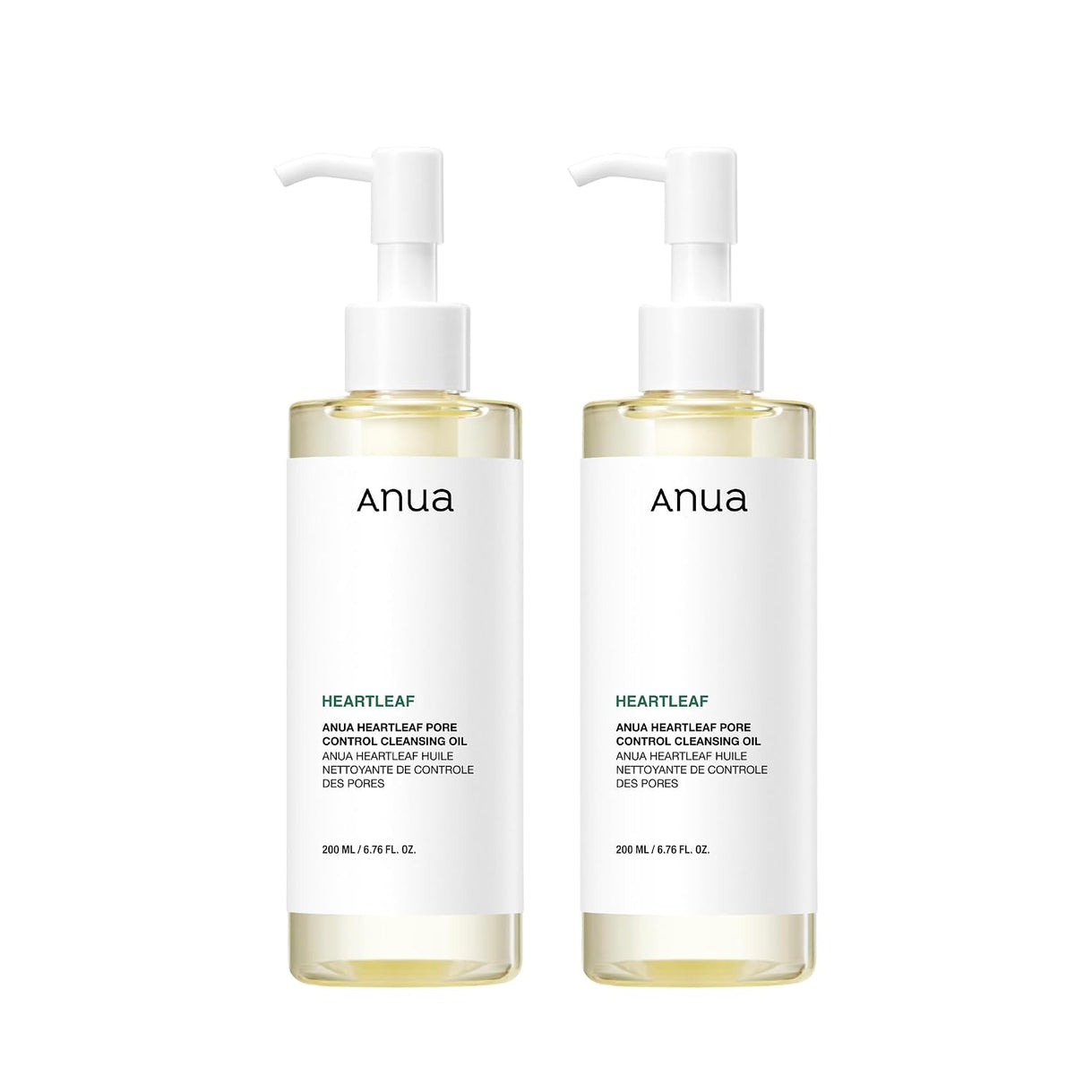 Heartleaf Pore Control Cleansing Oil by Anua for Unisex - 6.76 oz Cleanser
