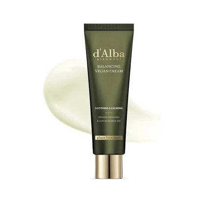 d'Alba Piedmont Italian White Truffle Mild Skin Balancing Vegan Cream
