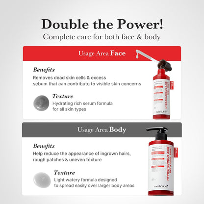 Medicube Hypochlorous Acid Rice Peel Shot - 80ml