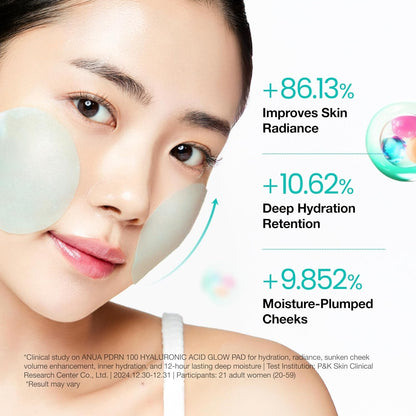 [Anua] PDRN 100 Hyaluronic Acid Glow Pad 60 EA