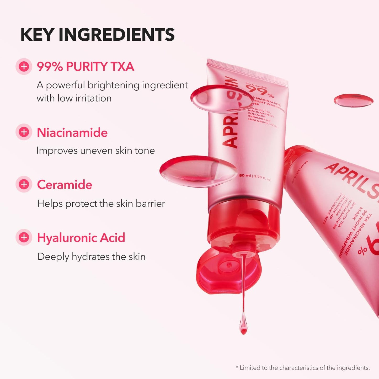 APRILSKIN TXA Niacinamide 99 Overnight Wrapping Mask - 80ml