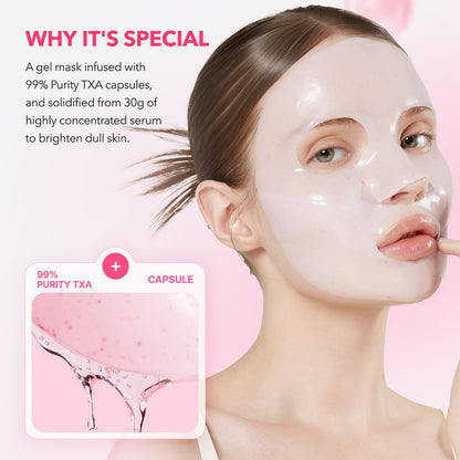 APRILSKIN TXA Pink Capsule Gel Mask - 30g x 4ea