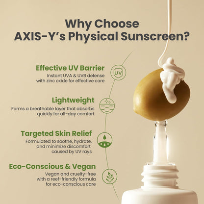 AXIS-Y Complete No Stress Physical Sunscreen 50ml