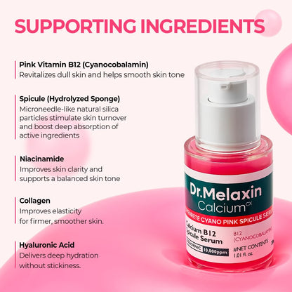 Dr.Melaxin Cemenrete Cyano Pink Spicule Serum with Calcium