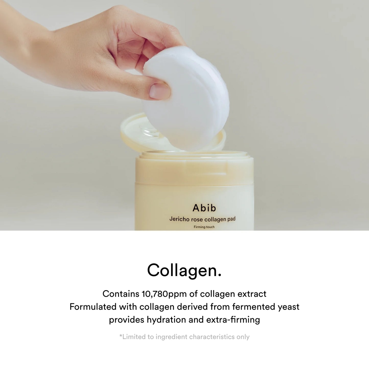 [ABIB] Jericho rose collagen pad Firming touch