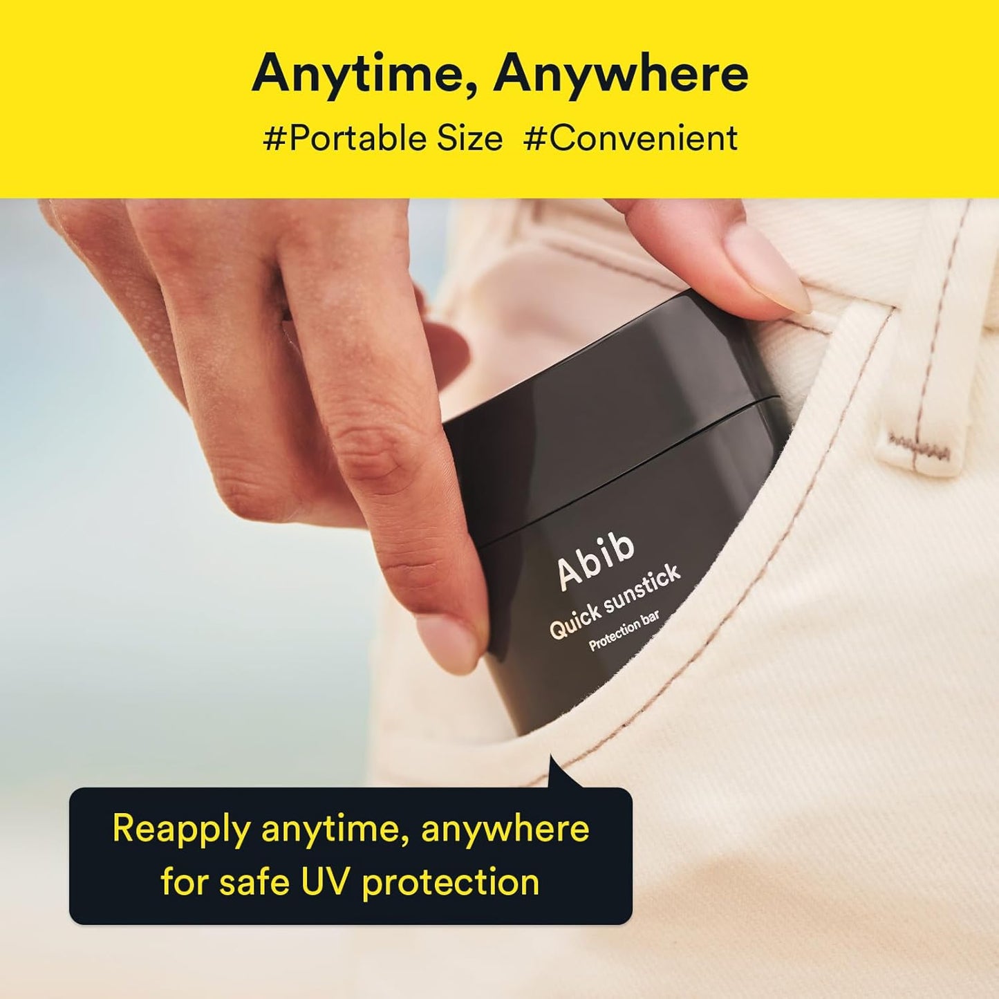 [ABIB] Quick Sunstick Protection Bar SPF50+ PA++++