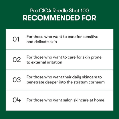 [VT COSMETICS] Pro Cica Reedle Shot 300