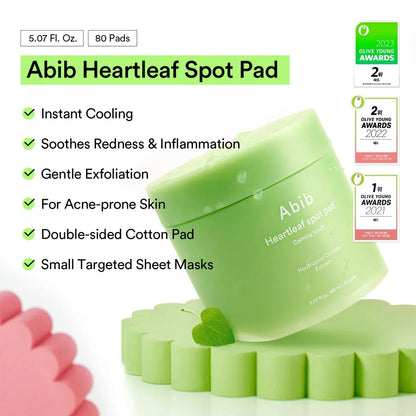 ABIB Heartleaf Essence Pad Clear Touch (80 Pads / 150ml)