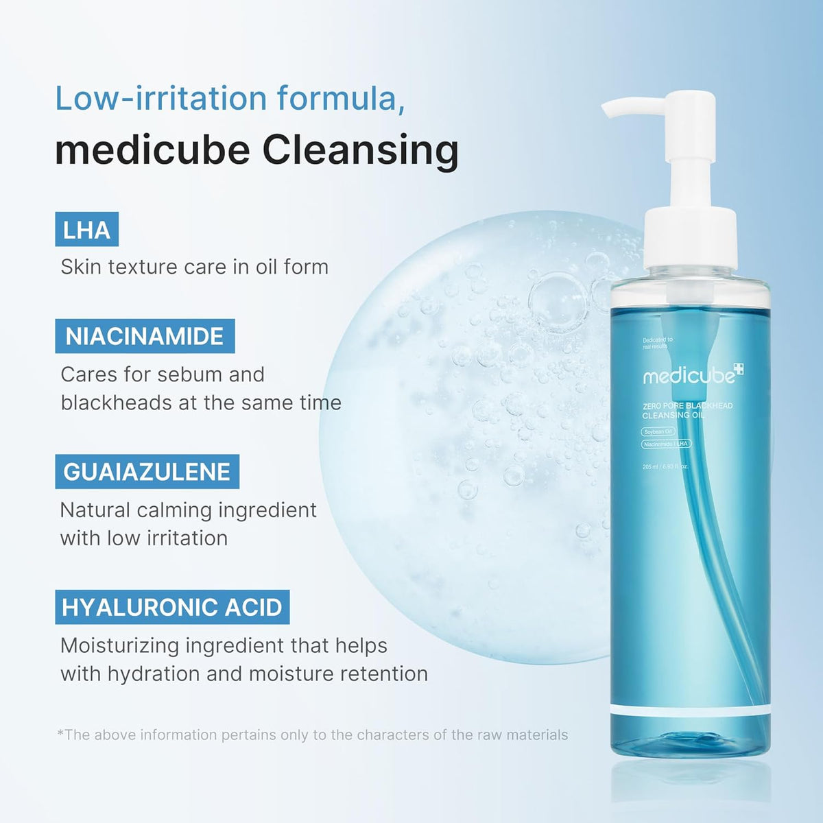 Medicube Zero Pore Blackhead Cleansing Oil – 205ml
